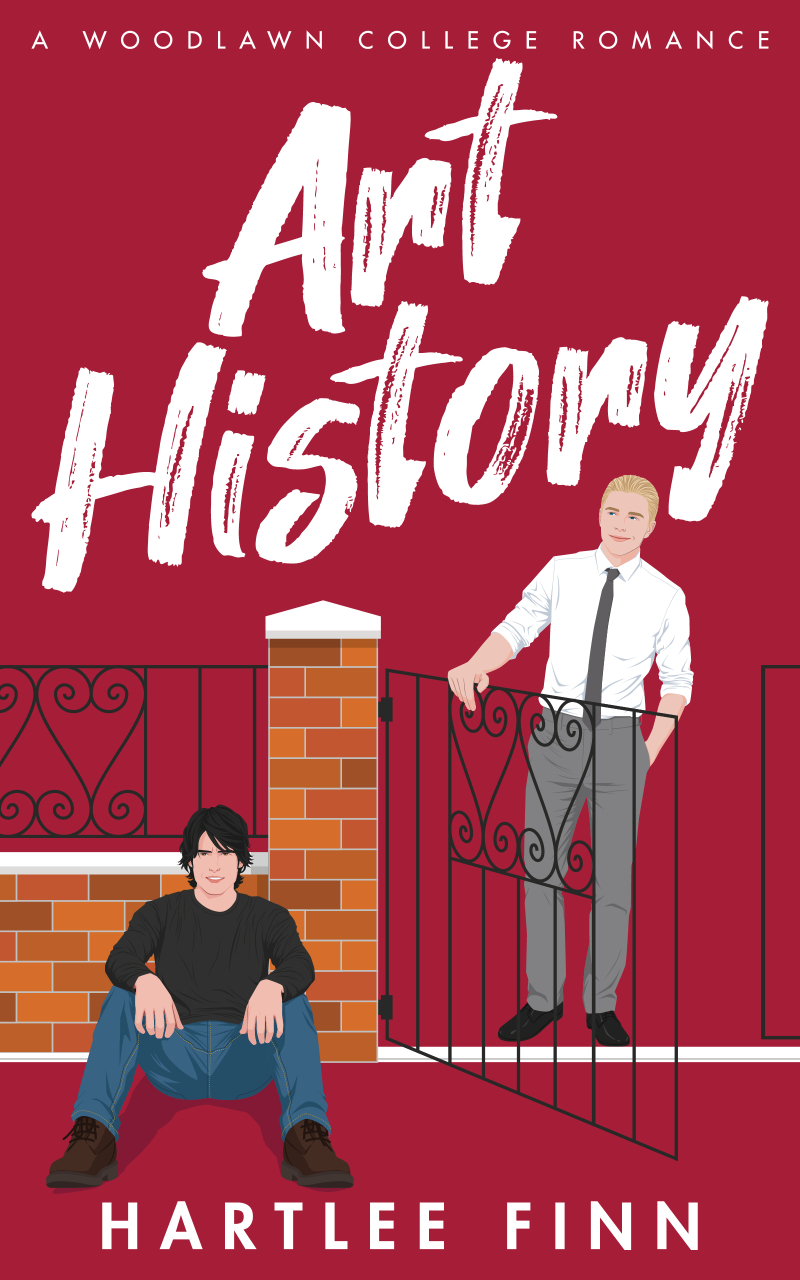 Art History: A Sweet MM Romance by Hartlee Finn - Cover